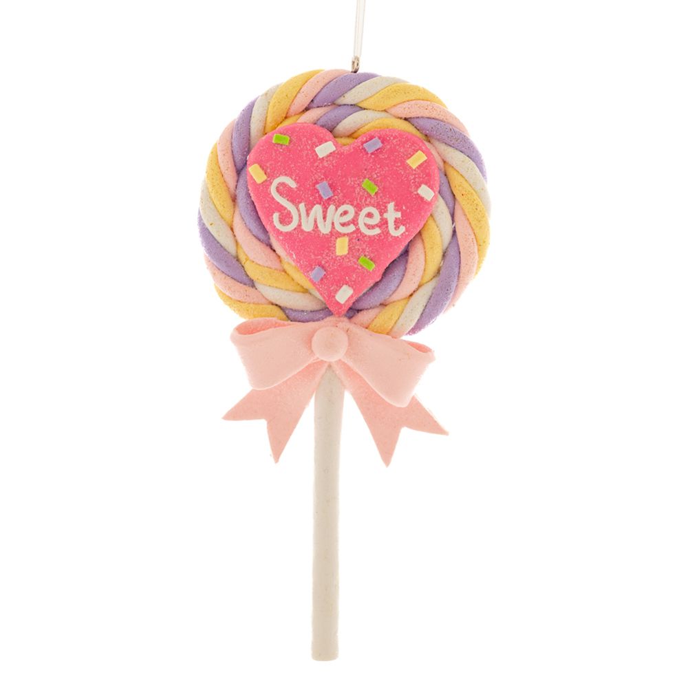 🍭 Decorazione Natalizia Lollipop “Sweet " da appendere