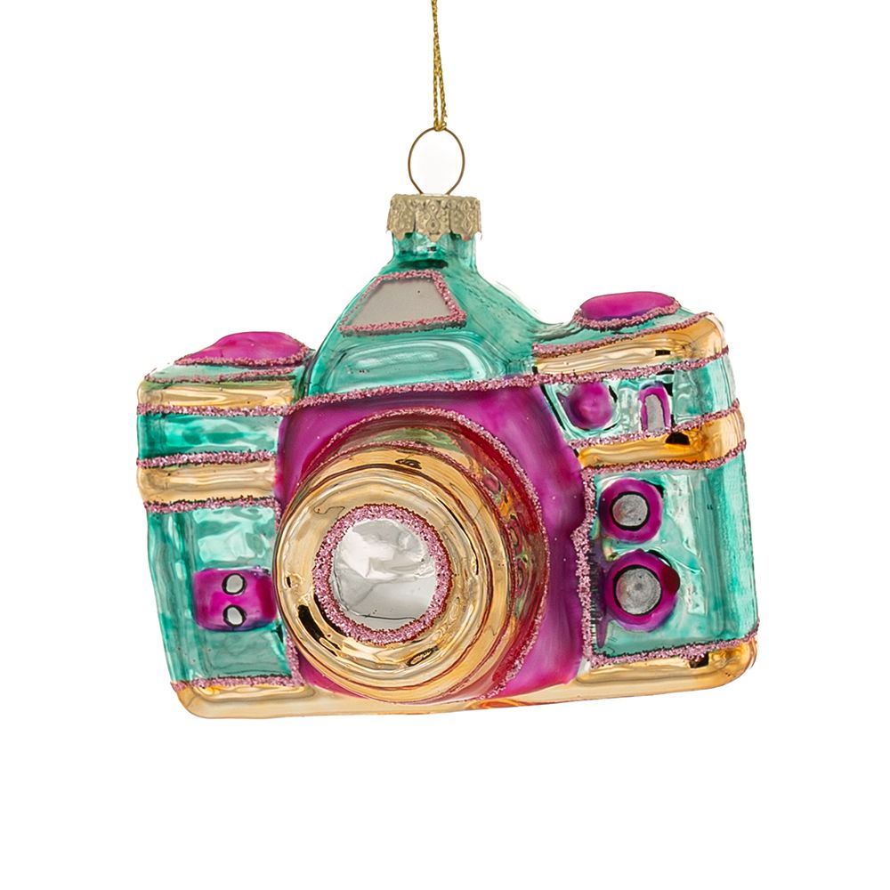 📸 Decorazione Natalizia Macchina Fotografica da appendere