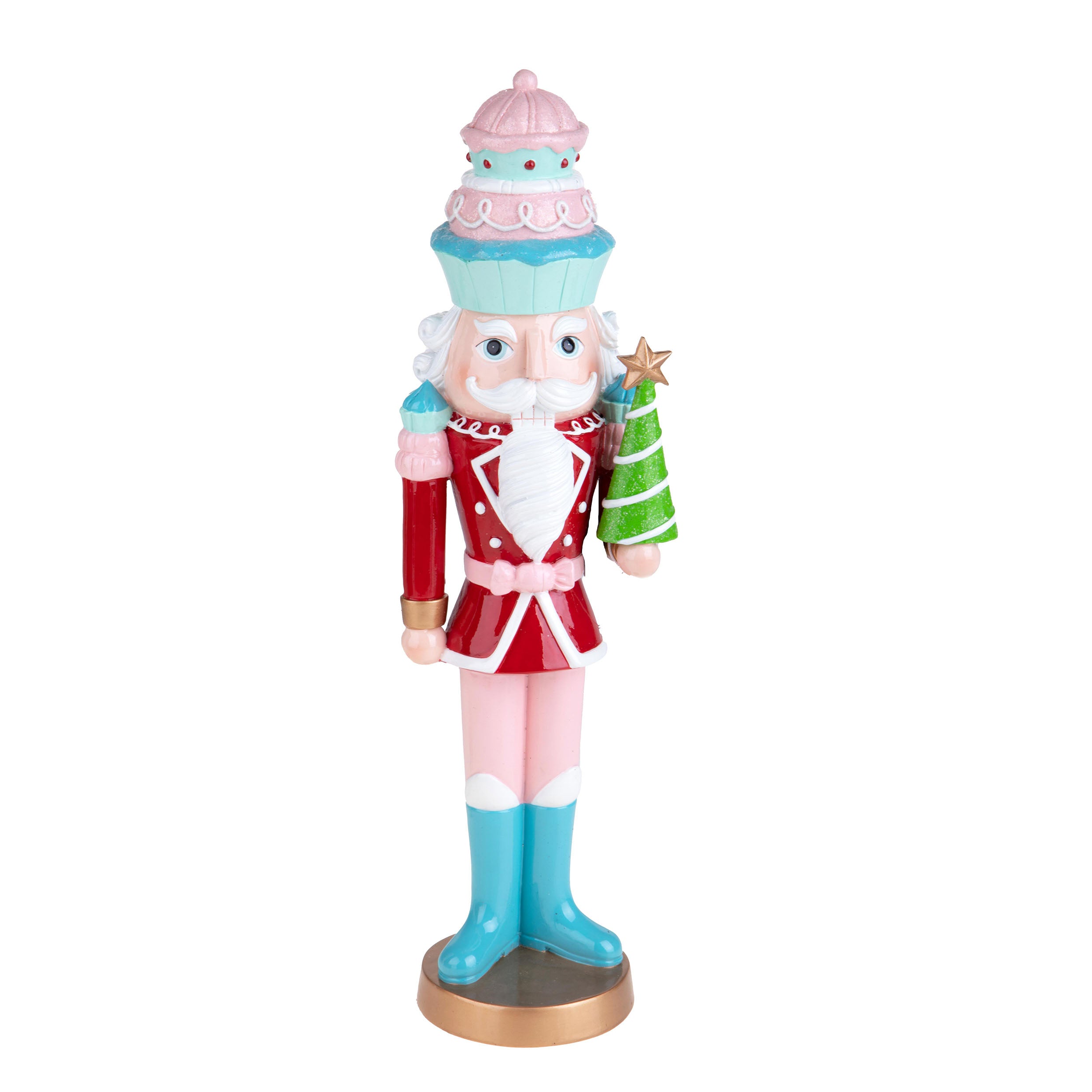 🎄 Schiaccianoci Pasticcere Natalizio – Decorazione Natalizia in Stile Candy