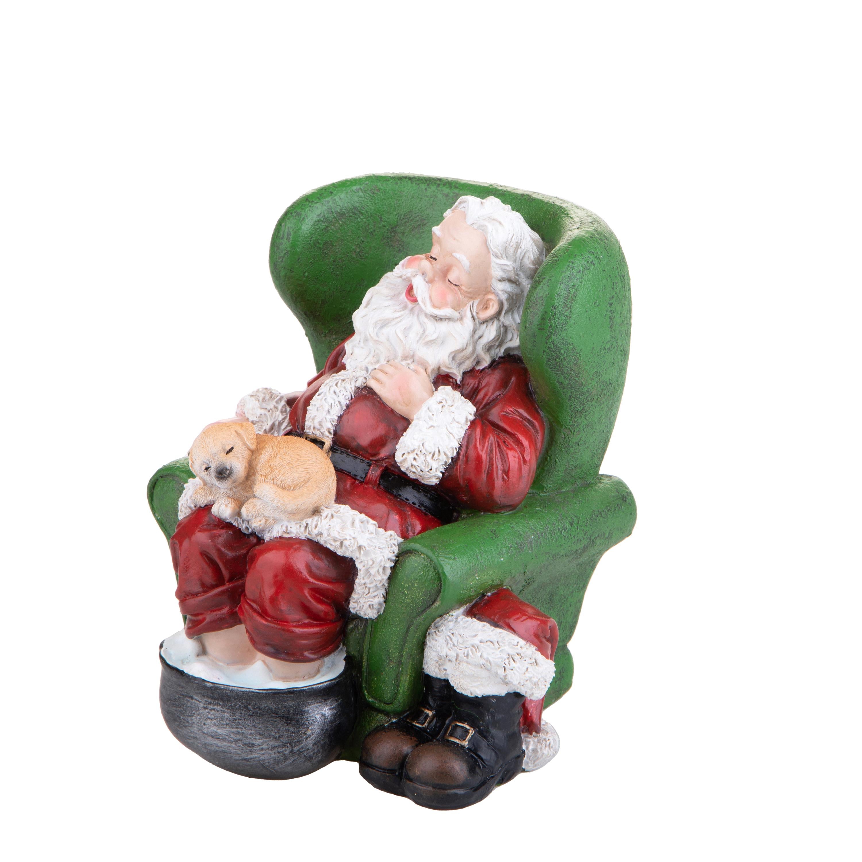 Babbo Natale in poltrona