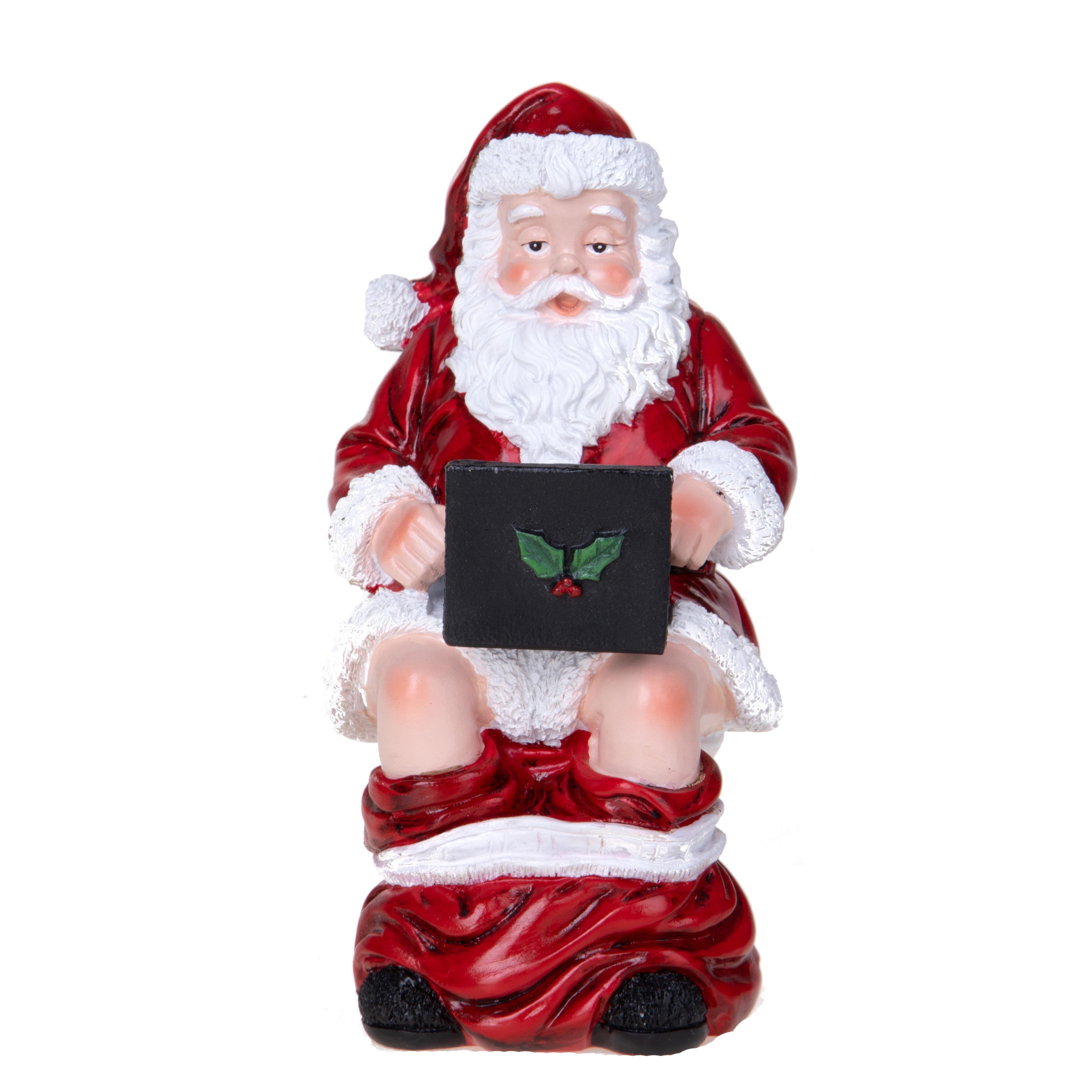 Babbo natale sul WC