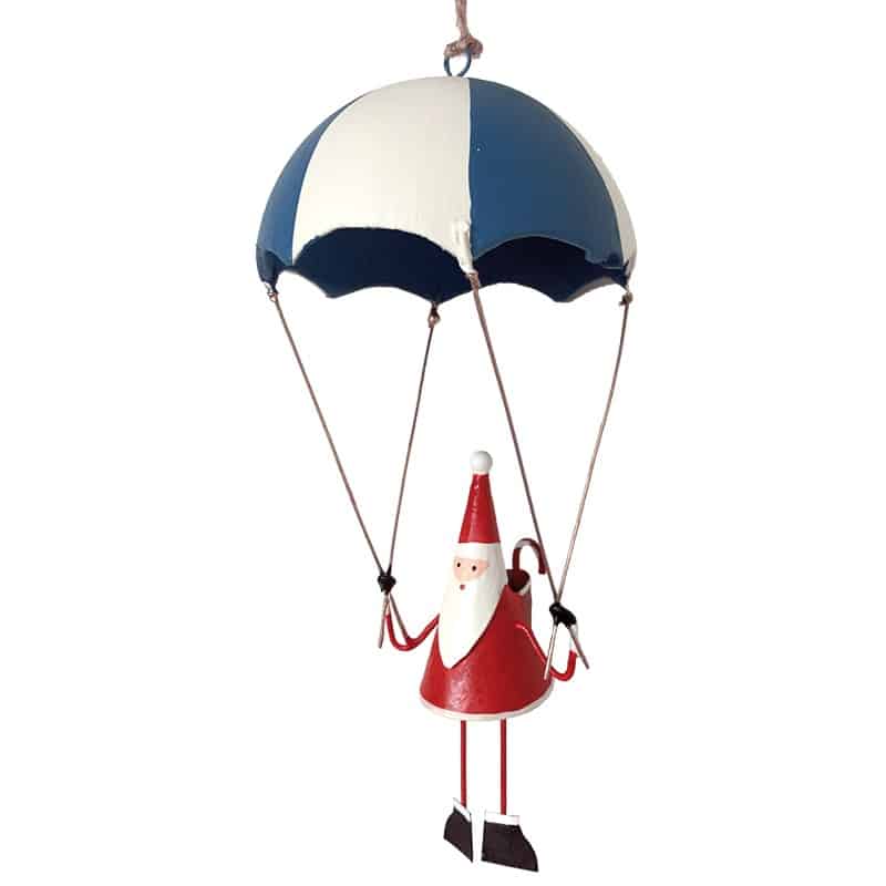 Babbo natale con paracadute