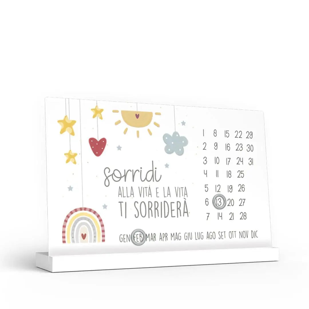 Calendario Perpetuo -  Sorridi alla vita