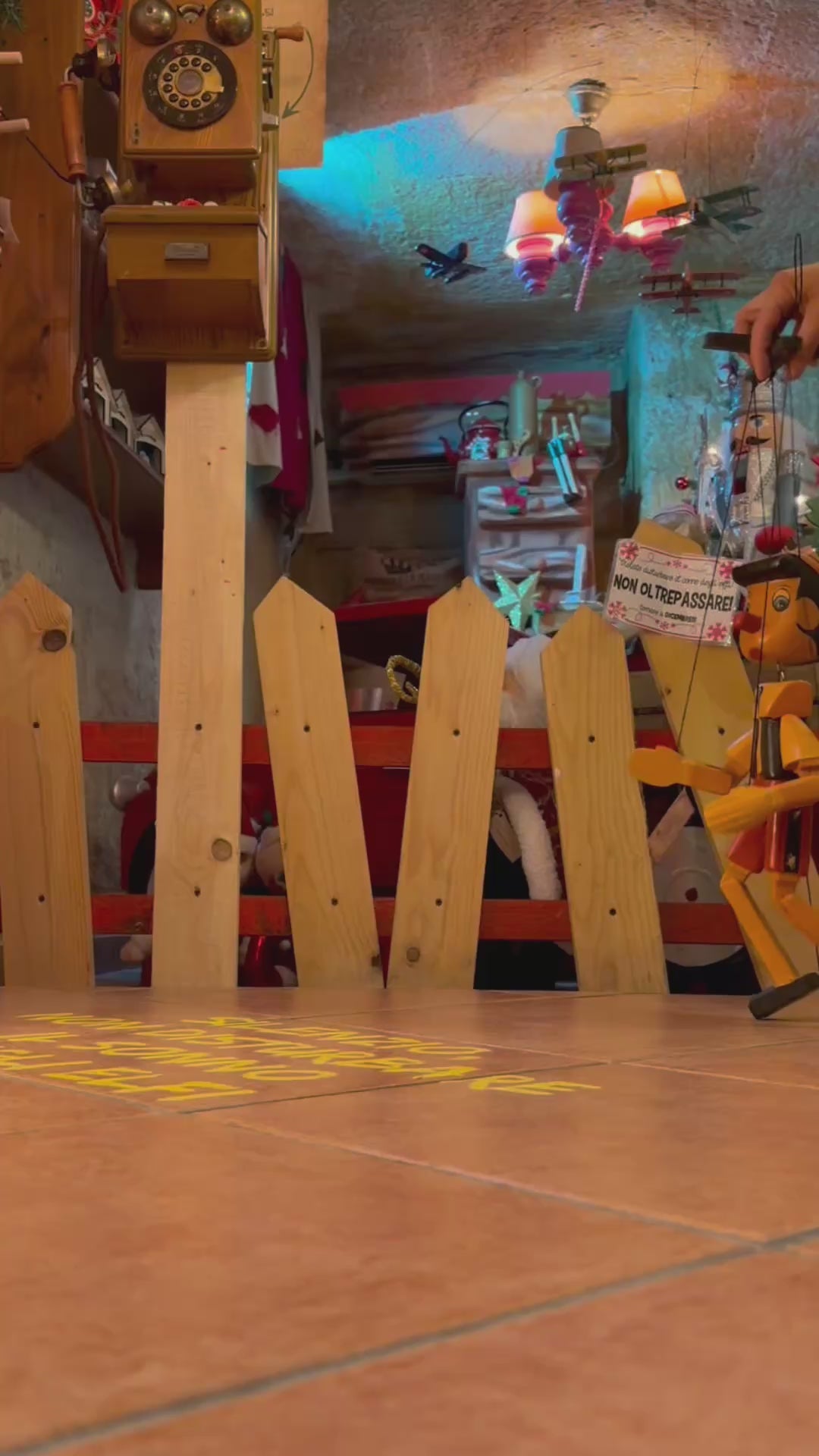Pinocchio - Marionetta in legno