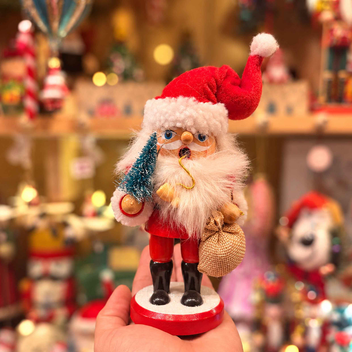 Santa Claus - Schiaccianoci fumatore
