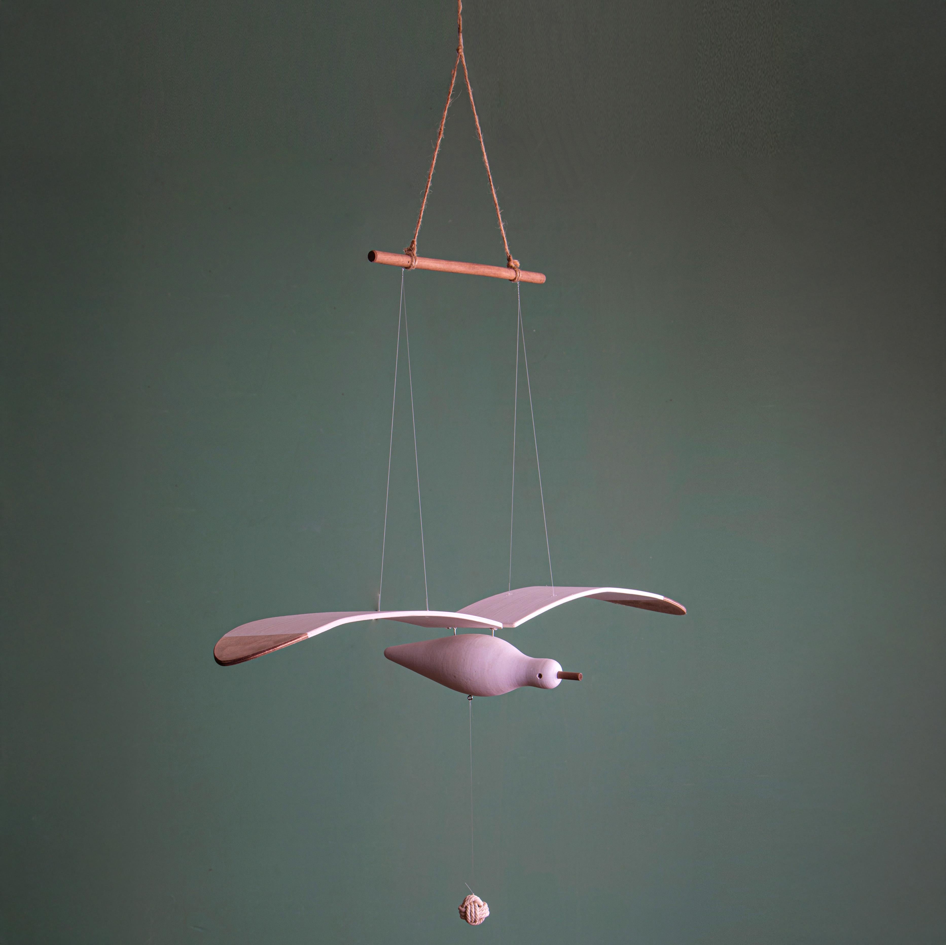 Gabbiano c/corda - mov. meccanico