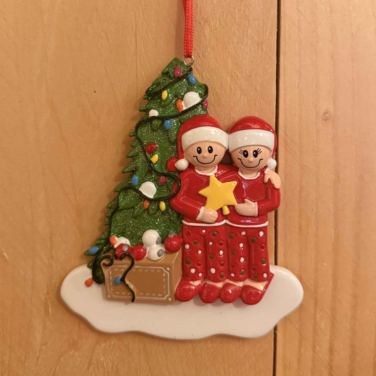 Addobbando l'Albero di Natale io e te
