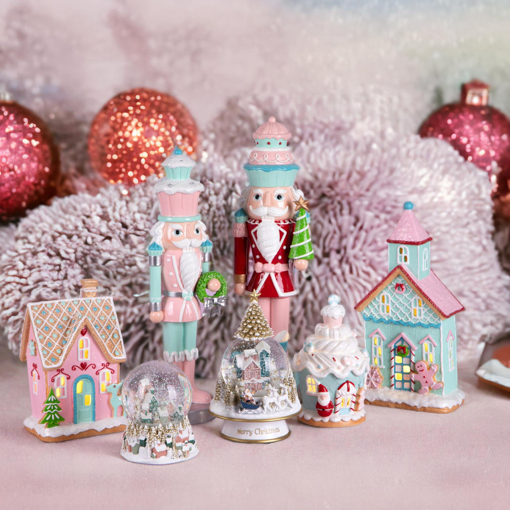 🎄 Schiaccianoci Pasticcere Natalizio – Decorazione Natalizia in Stile Candy