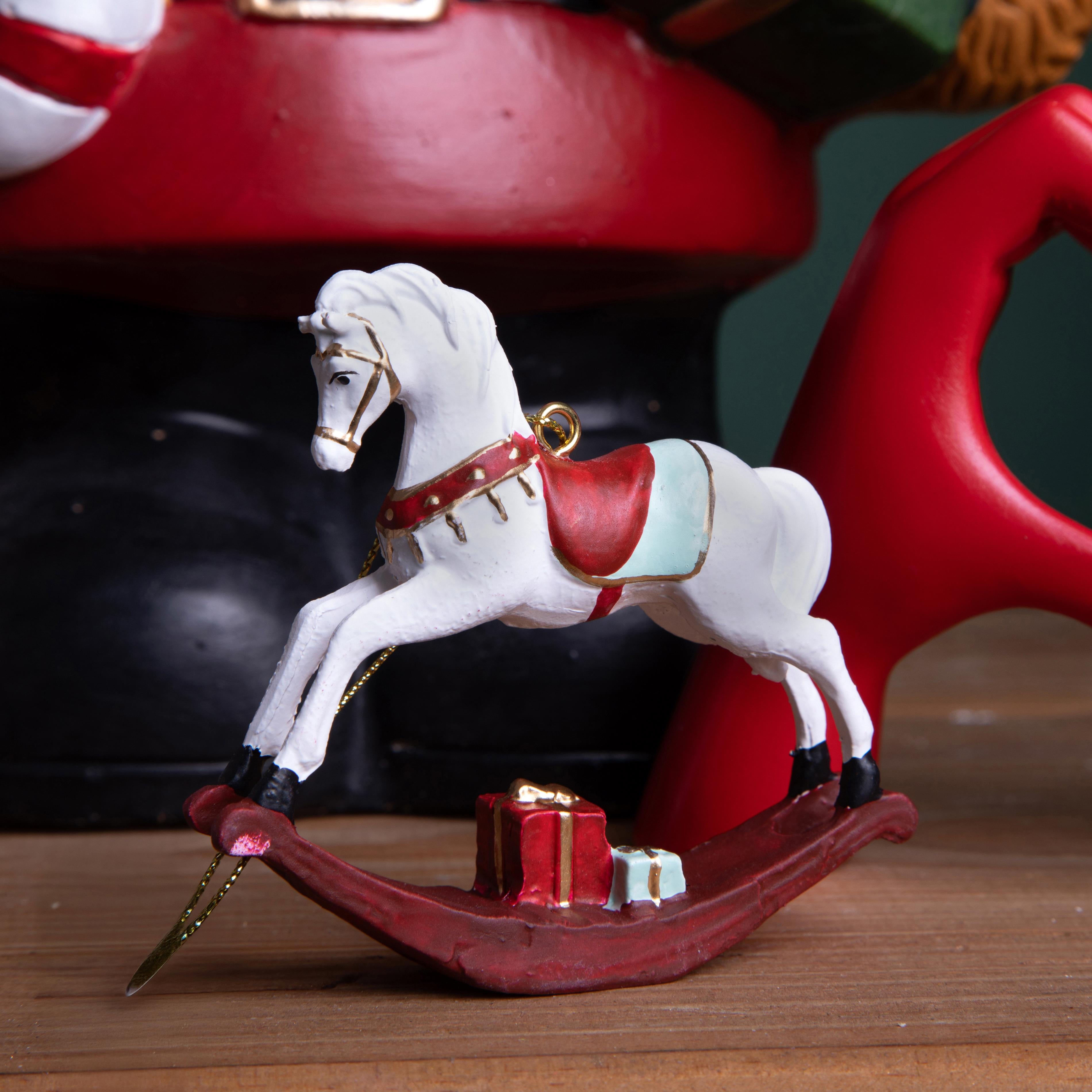Cavallo a dondolo da appendere