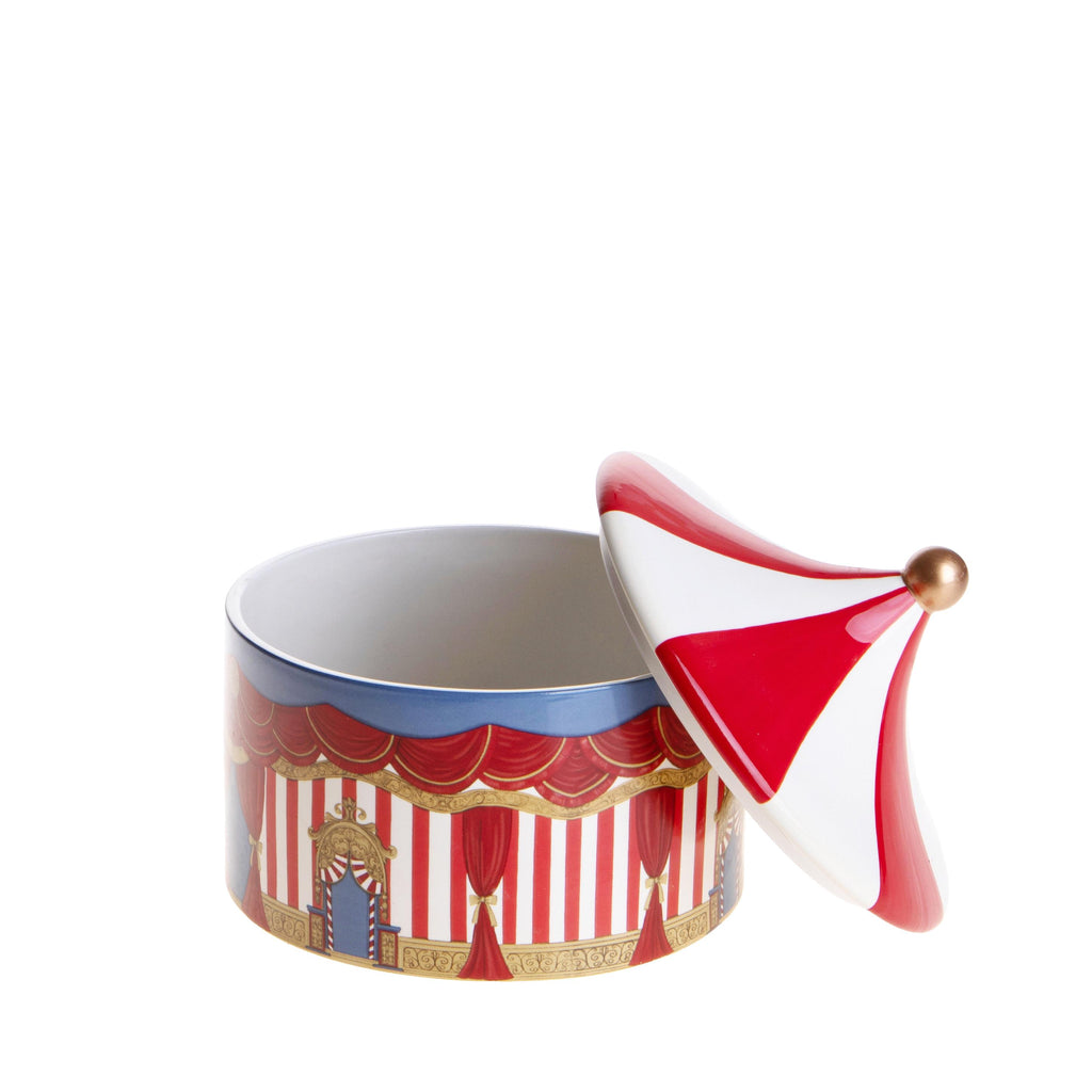 Barattolo porta biscotti stile circo