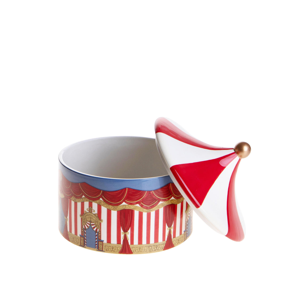 Barattolo porta biscotti stile circo